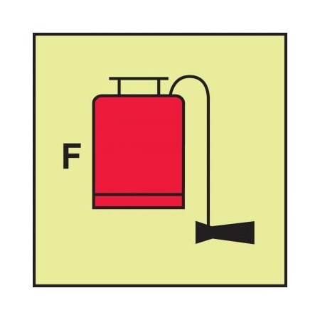 Accuform IMO FIRE CONTROL EQUIPMENT SIGN MLMR675GE MLMR675GE